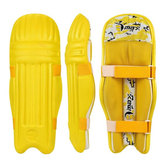 Cricket Batting Legguard Pad Full Size (YELLOW)