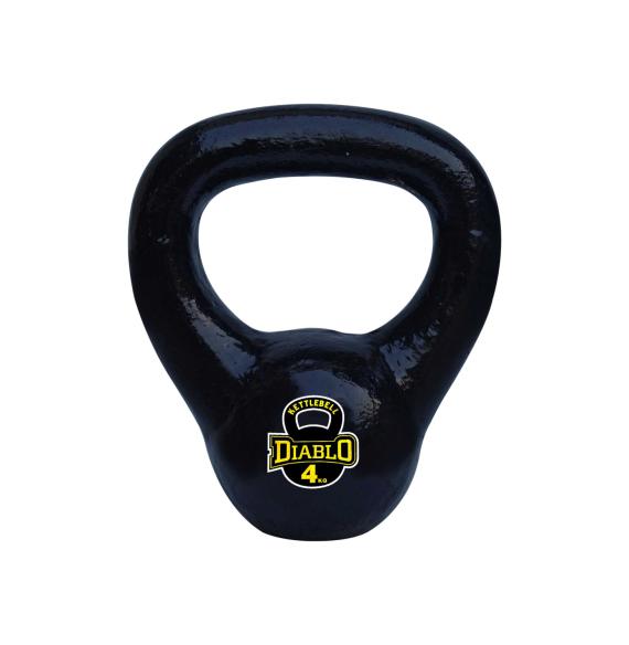 DIABLO Premium Fitness Solid Cast Iron Kettlebell Weights