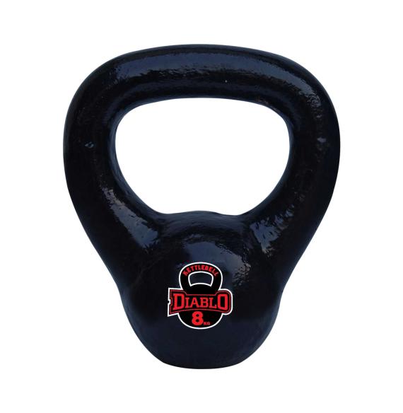 DIABLO Premium Fitness Solid Cast Iron Kettlebell Weights