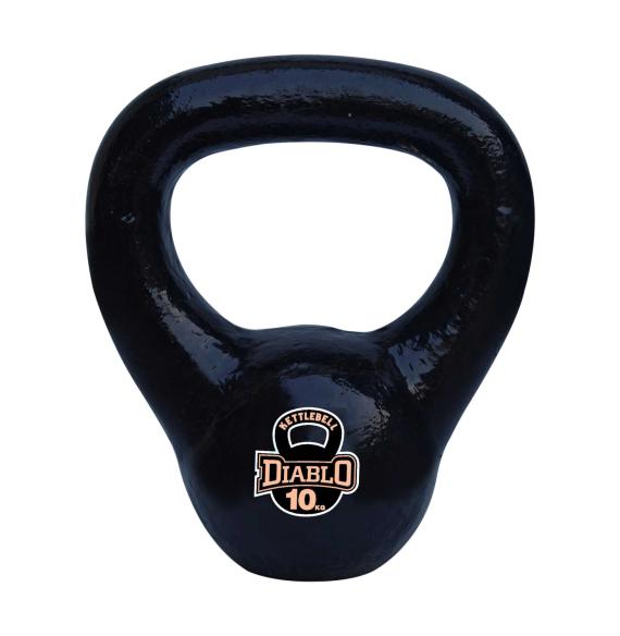 DIABLO Premium Fitness Steel Solid Cast Iron Kettlebell Weights (Weight : 10 Kg)