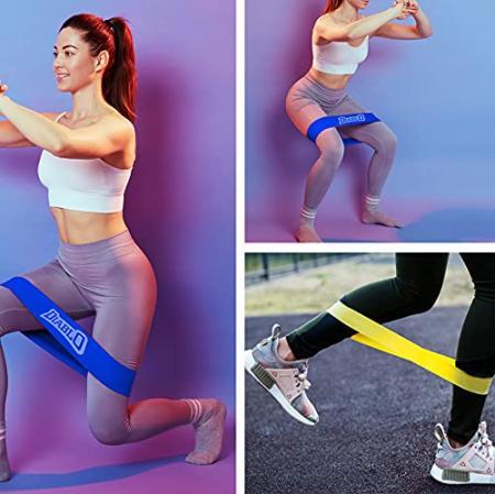 Diablo Yellow Resistance Band Loop Exercise Bands