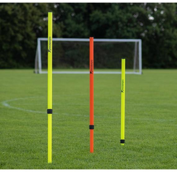 Two Piece Boundary Poles